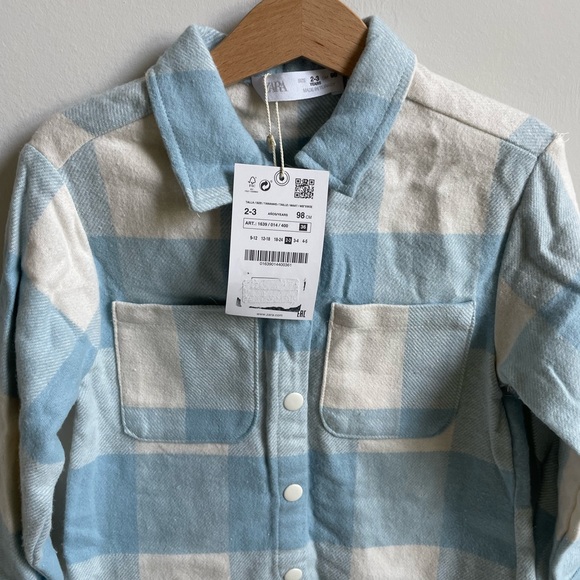 NWT Zara kids overshirt - Picture 4 of 5